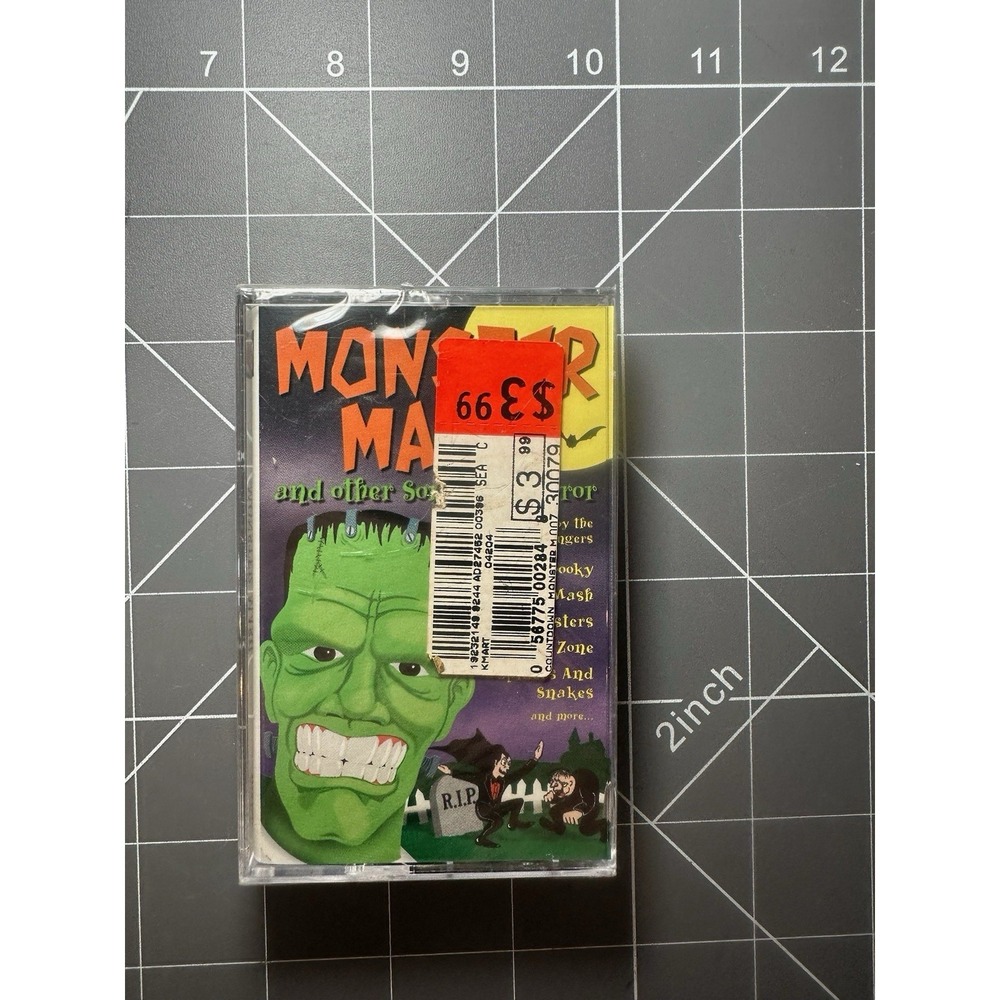Monster Mash and Other Songs of Horror Vintage 1998 Cassette Tape New & Sealed